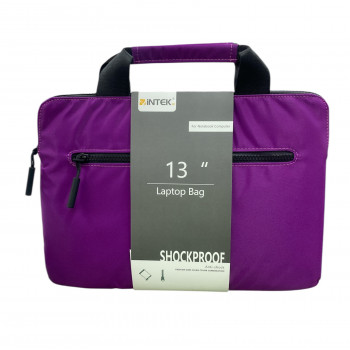 INTEK New Stylish 13''inches Laptop Bag For Mac Book and laptop Pink